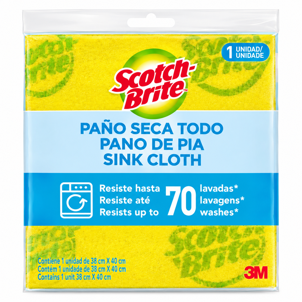 Paño Seca Todo Scotch Brite 1 Unidad