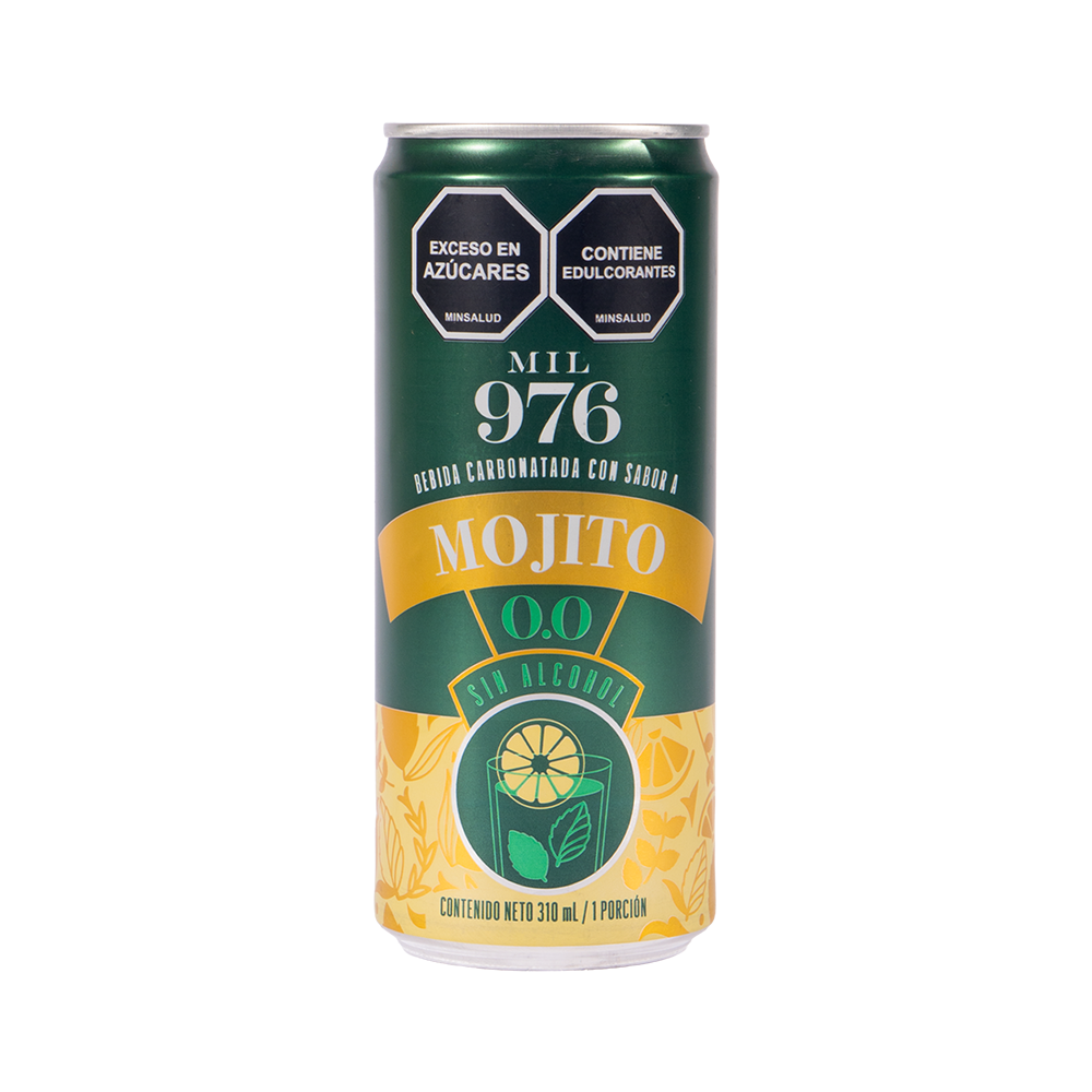 Soda Mil976 Mojito Sin Alcohol Lata 310Ml