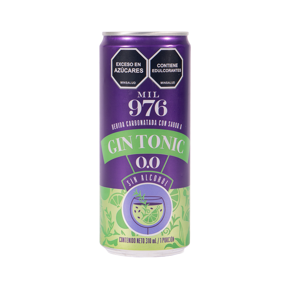 Soda Mil976 Gin Tonic Sin Alcohol Lata 310Ml