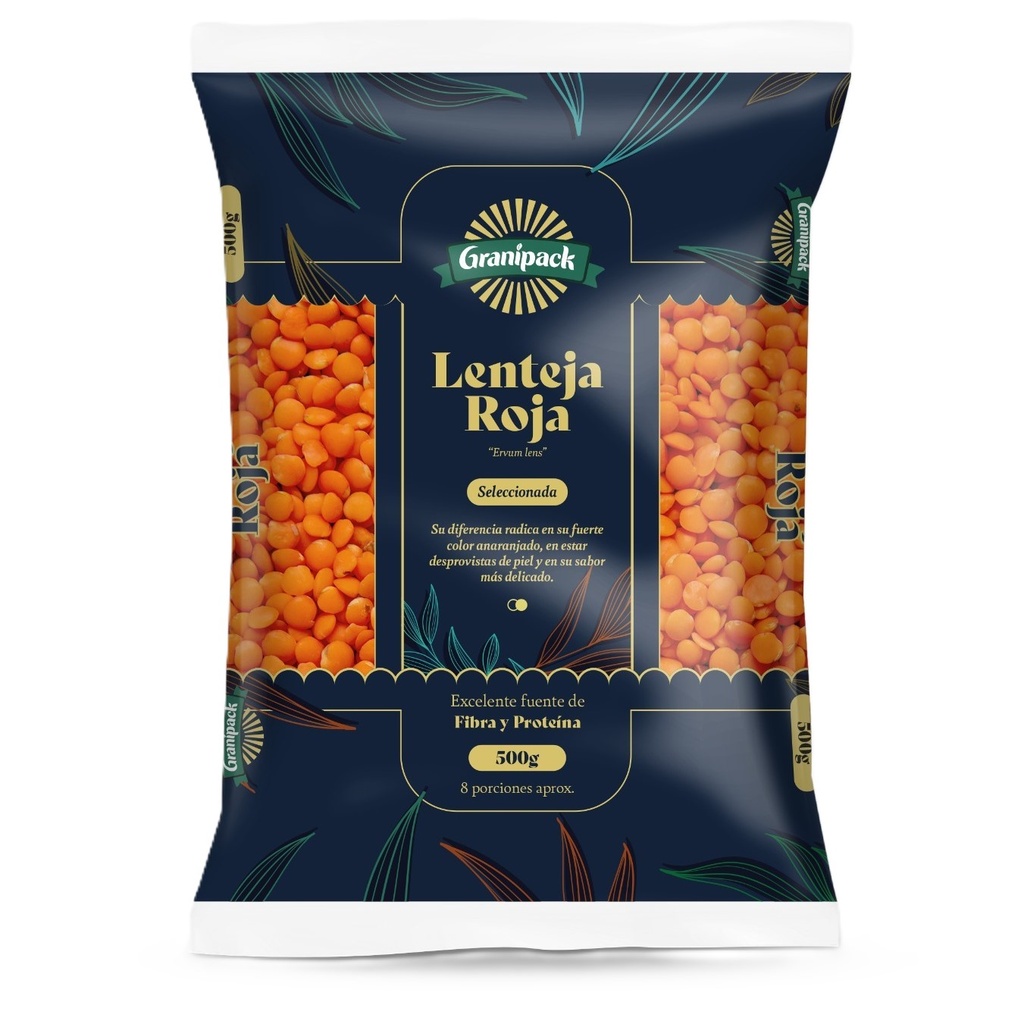 Lenteja Roja Granipack 500Gr