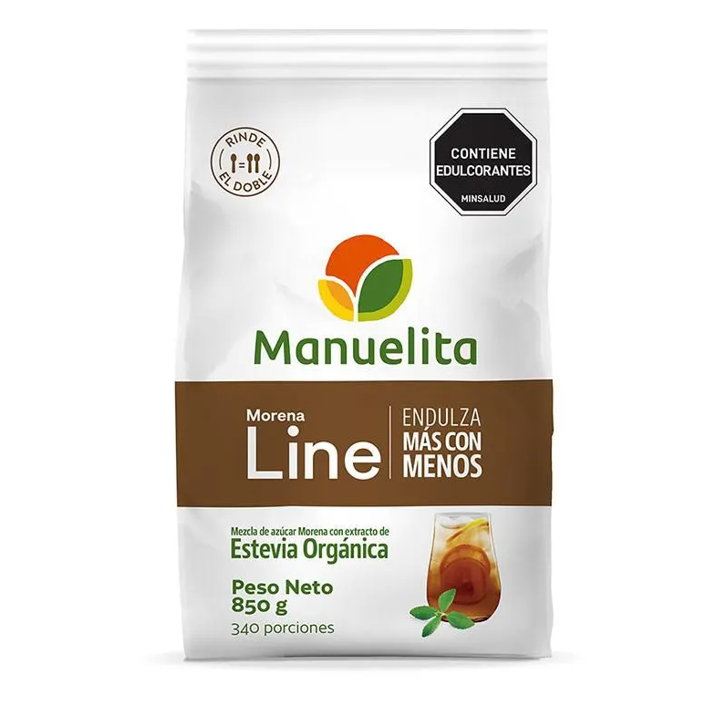 Azúcar Morena Line Manuelita 850Gr