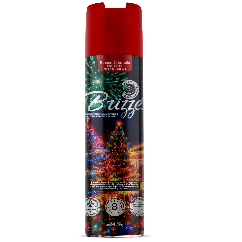Ambientador Brizzé Noche Buena Spray 400Ml