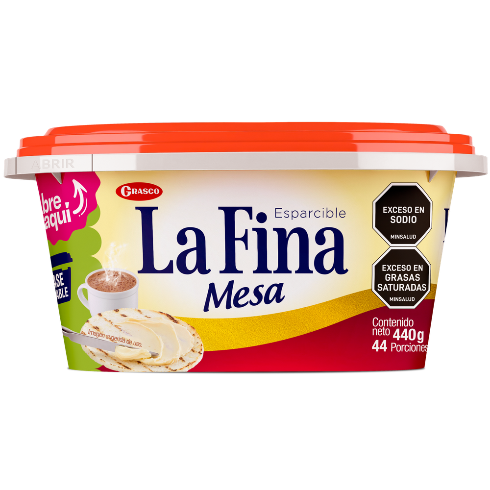 Esparcible La Fina Mesa Con Sal 440Gr
