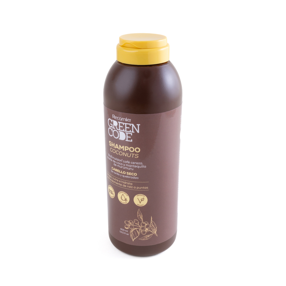 Shampoo Green Code Coconuts 400Ml