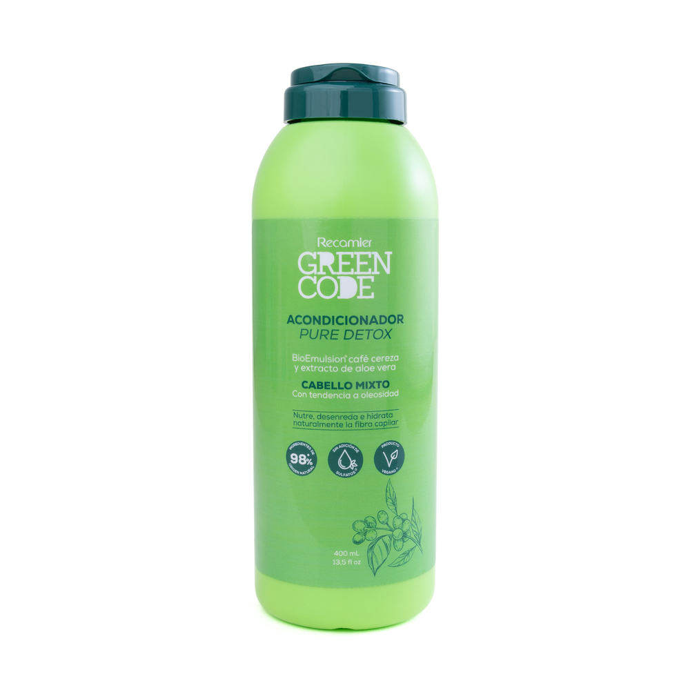 Acondicionador Green Code Pure Detox 400Ml