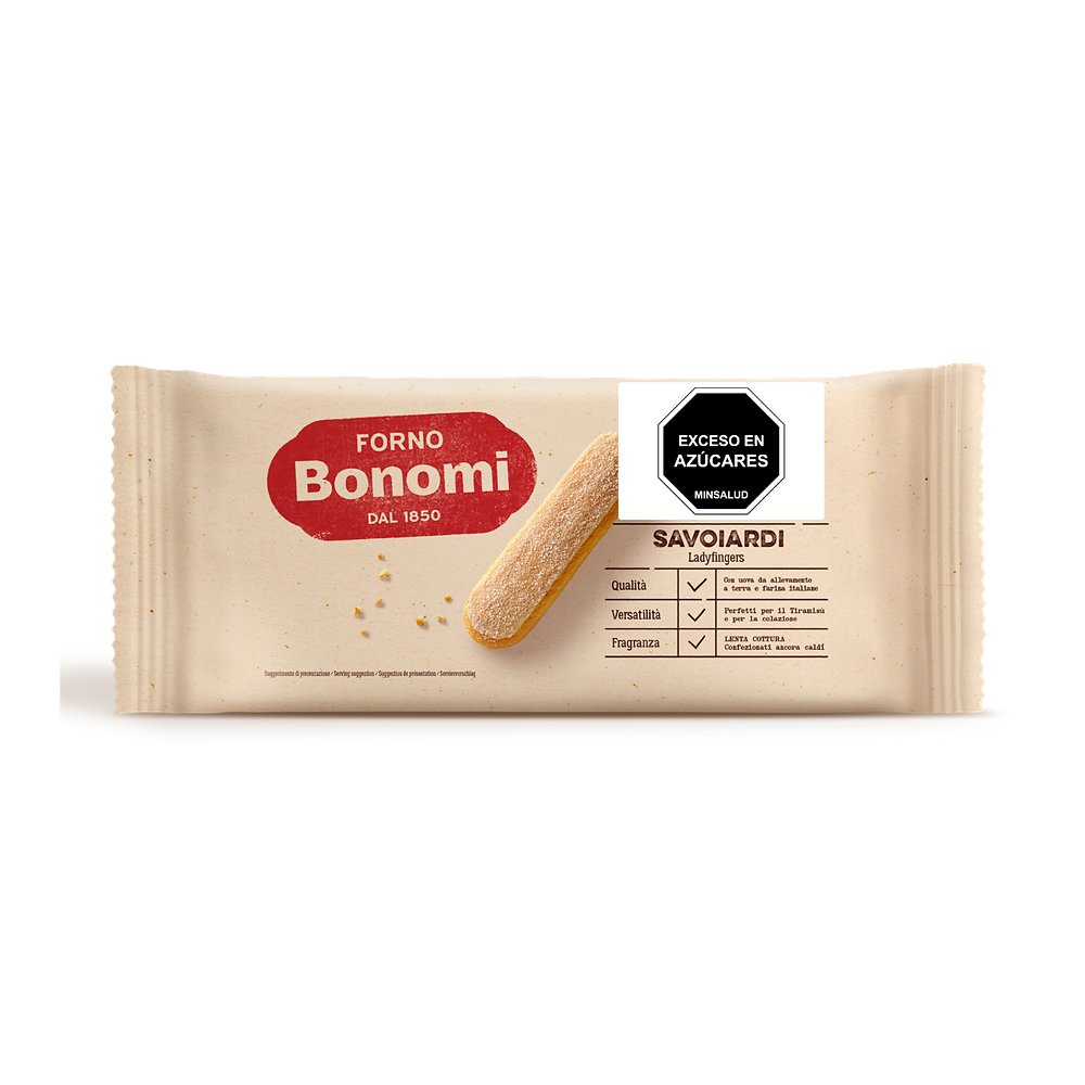 Galleta Lady Fingers Savoiardi Bonomi 200Gr