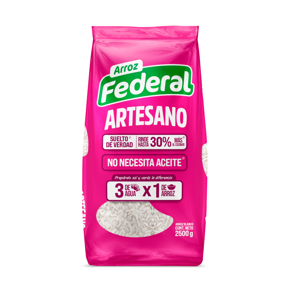 Arroz Federal Artesano 2500Gr