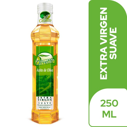 [013394] Aceite Olivetto Extravirgen Suave 250Cc