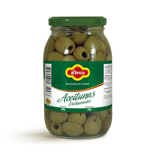 [050800] Aceitunas Deshuesadas Alfresco 500G