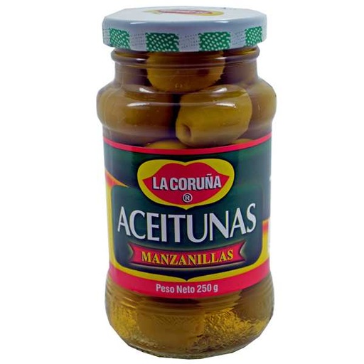 [003227] Aceitunas Manzanillas La Coruña 250Gr
