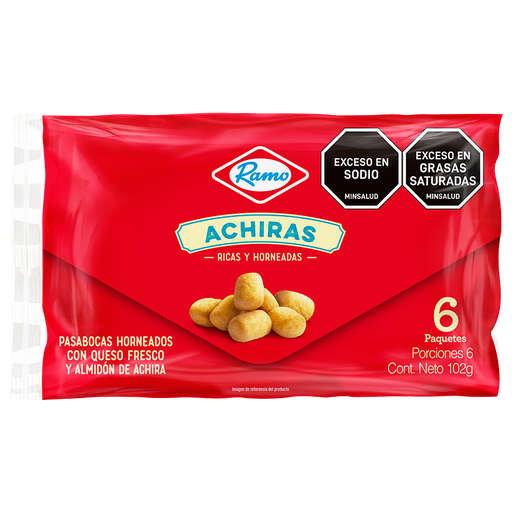 [046184] Achiras Ramo 6 Unidades 102Gr