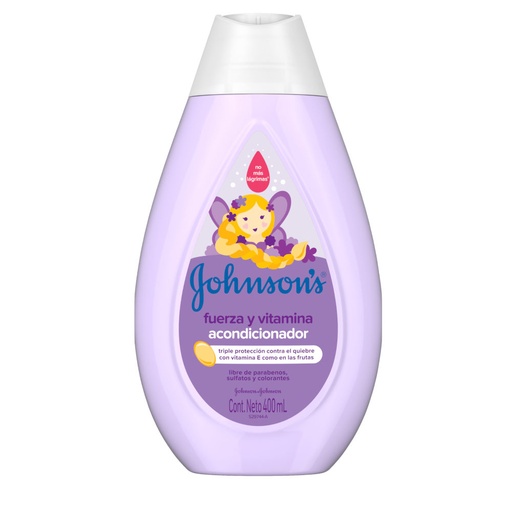 [050343] Acondicionador Johnson's Baby Fuerza Vitamina 400Ml