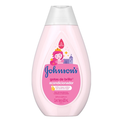 [050340] Acondicionador Johnson's Baby Gotas Brillo 400Ml