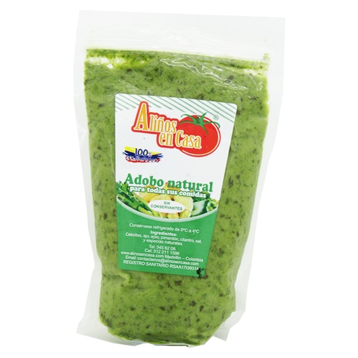 [045276] Adobo Natural Aliños En Casa 500Gr