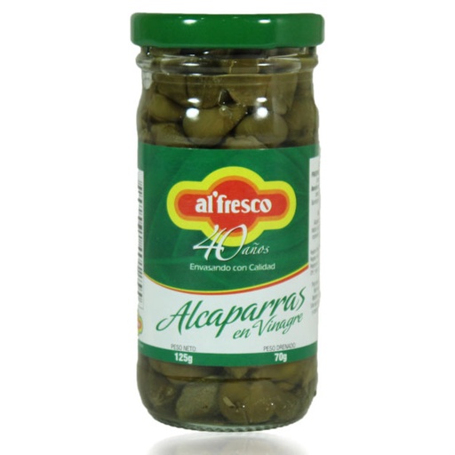 [002454] Alcaparras En Vinagre Alfresco 125Gr