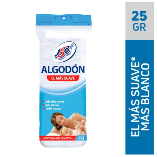 [006758] Algodón Jgb 25Gr