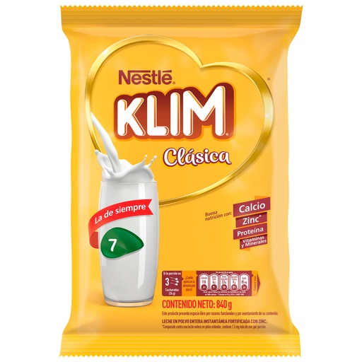 [006427] Leche En Polvo Klim Clásica 840Gr