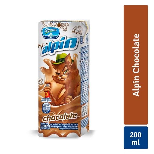 [005176] Alpin Chocolate Tetrapak 200Ml