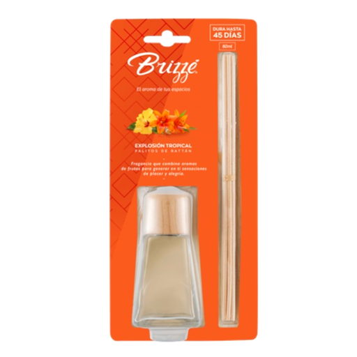 [018105] Ambientador Brizze Palitos Explosion Tropical 60Ml