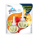 Ambientador Glade Aceites Naturales Hawai Repuesto 2 Unidades 42Ml