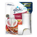 Ambientador Glade Aceites Naturales Manzana Canela 21Cc + Unidad Electrica