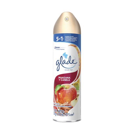 [041229] Ambientador Glade Manzana Canela Spray 275Ml