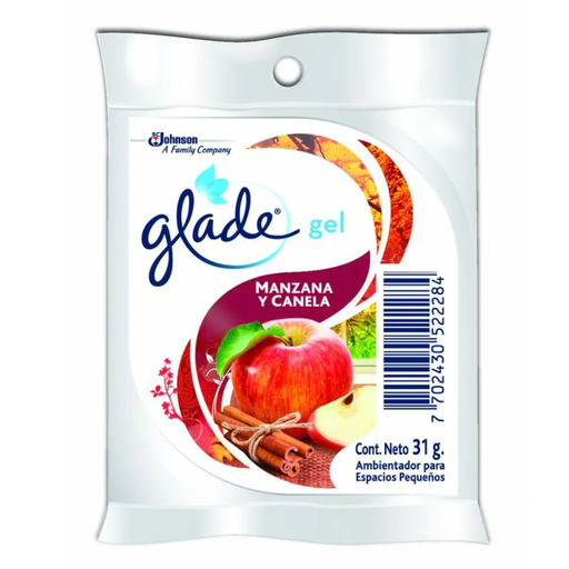 [004897] Ambientador Glade Manzana Y Canela Gel 31Gr