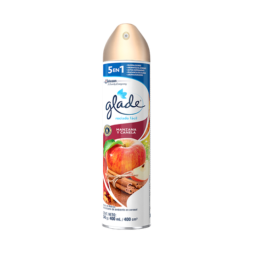 [014763] Ambientador Glade Spray Manzana Canela 400Ml