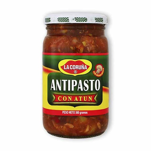 [013729] Antipasto Atun La Coruña 360Gr
