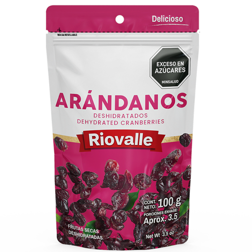 [016829] Arándanos Riovalle Bolsa 100Gr