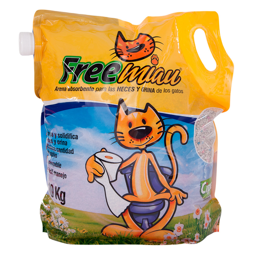 [016359] Arena Gatos Free Miau Cipa 10000Gr