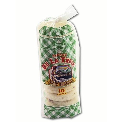 [005869] Arepa Maiz De La Troja Pequeña 10 Unidades 400Gr