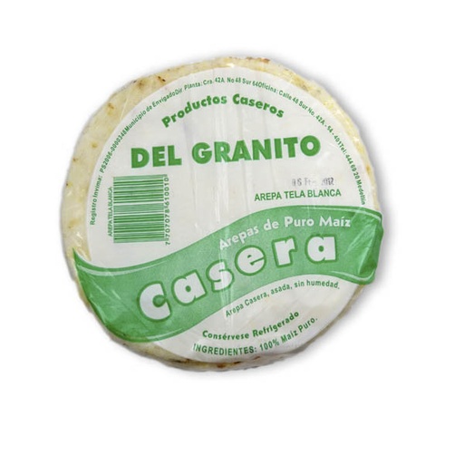 [004489] Arepa Maiz Del Granito Casera 5 Unidades 400Gr