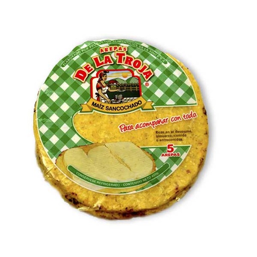[005857] Arepa Maiz Sancochado De La Troja 5 Unidades 450Ml