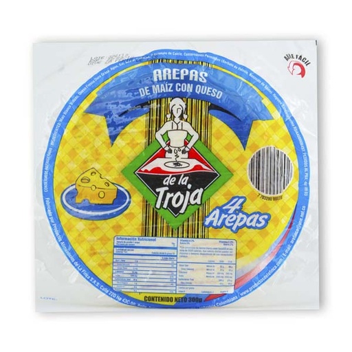 [005877] Arepa Queso De La Troja 5 Unidades 400Gr