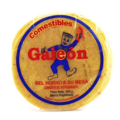 [001030] Arepas Galeón Maíz Amarillo 440Gr