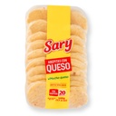 Arepitas Queso Sary Doblecrema 20 Unidades 500Gr