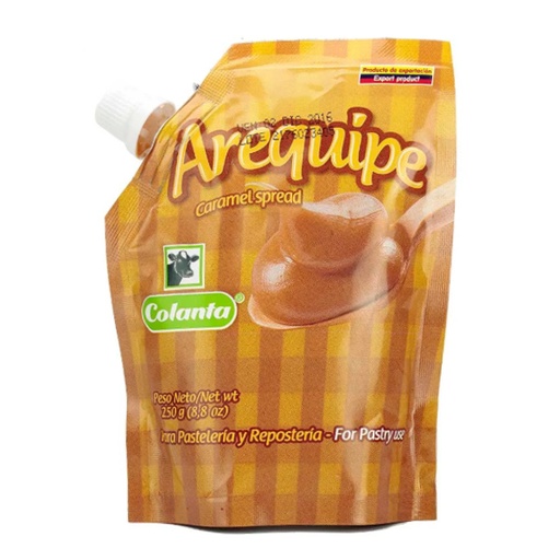 [015191] Arequipe Colanta Doypack 250Gr