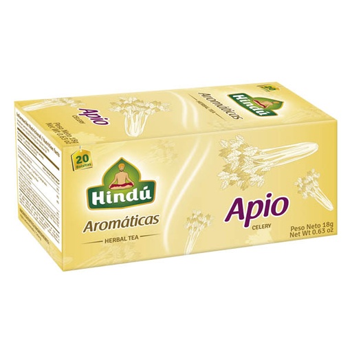 [023012] Aromática Hindú Apio 20 Unidades 18Gr