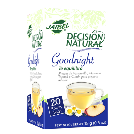 [014271] Aromatica Jaibel Goodnight 20 Unidades 18Gr