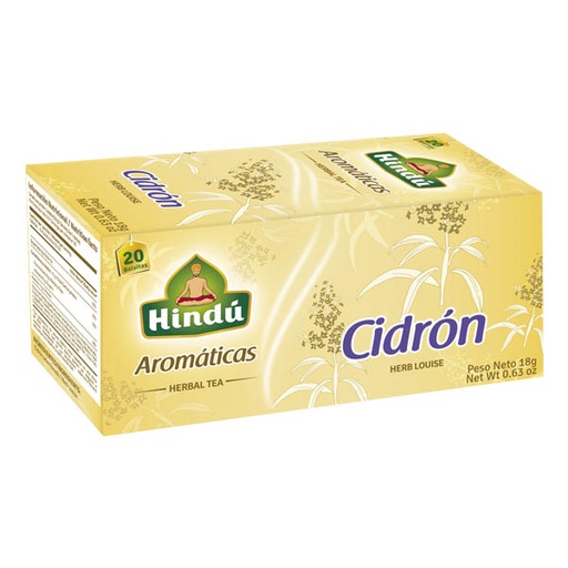 [023009] Aromática Hindú Cidrón 20 Unidades 18Gr