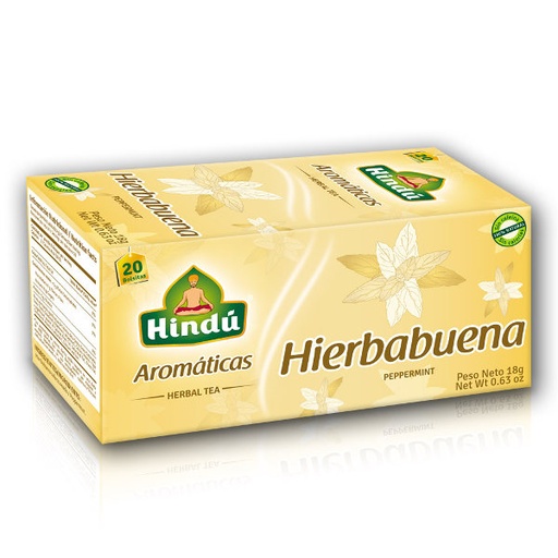 [003101] Aromática Hindú Hierbabuena 20 Unidades 18Gr