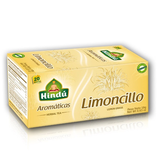 [012976] Aromática Hindú Limóncillo 20 Unidades 18Gr