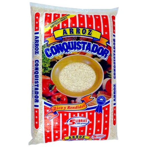 [002791] Arroz Conquistador 2500Gr