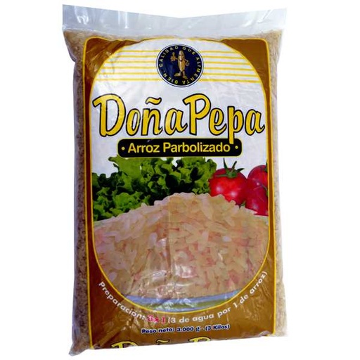 [003416] Arroz Doña Pepa Parbolizado 3000Gr