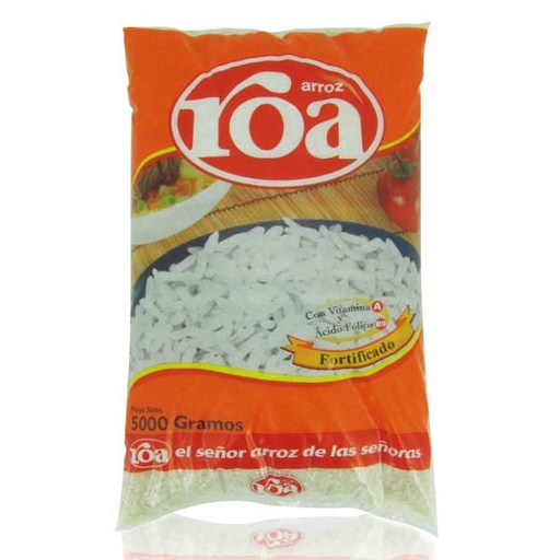 [019346] Arroz Roa Fortificado 5000Gr