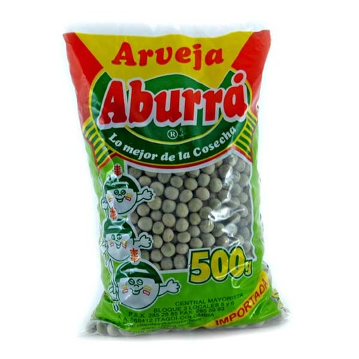 [000312] Arveja Aburra 500Gr