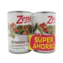 Arveja Con Zanahoria Zenu Lata 2 Unidades 300Gr