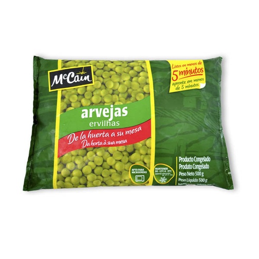 [005816] Arvejas Congeladas Mc Cain 500Gr