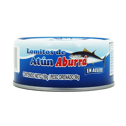 [000341] Atún Aburrá Lomitos Aceite 150Gr